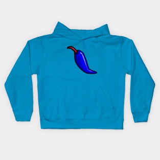 Spicy Blue Pepper Kids Hoodie